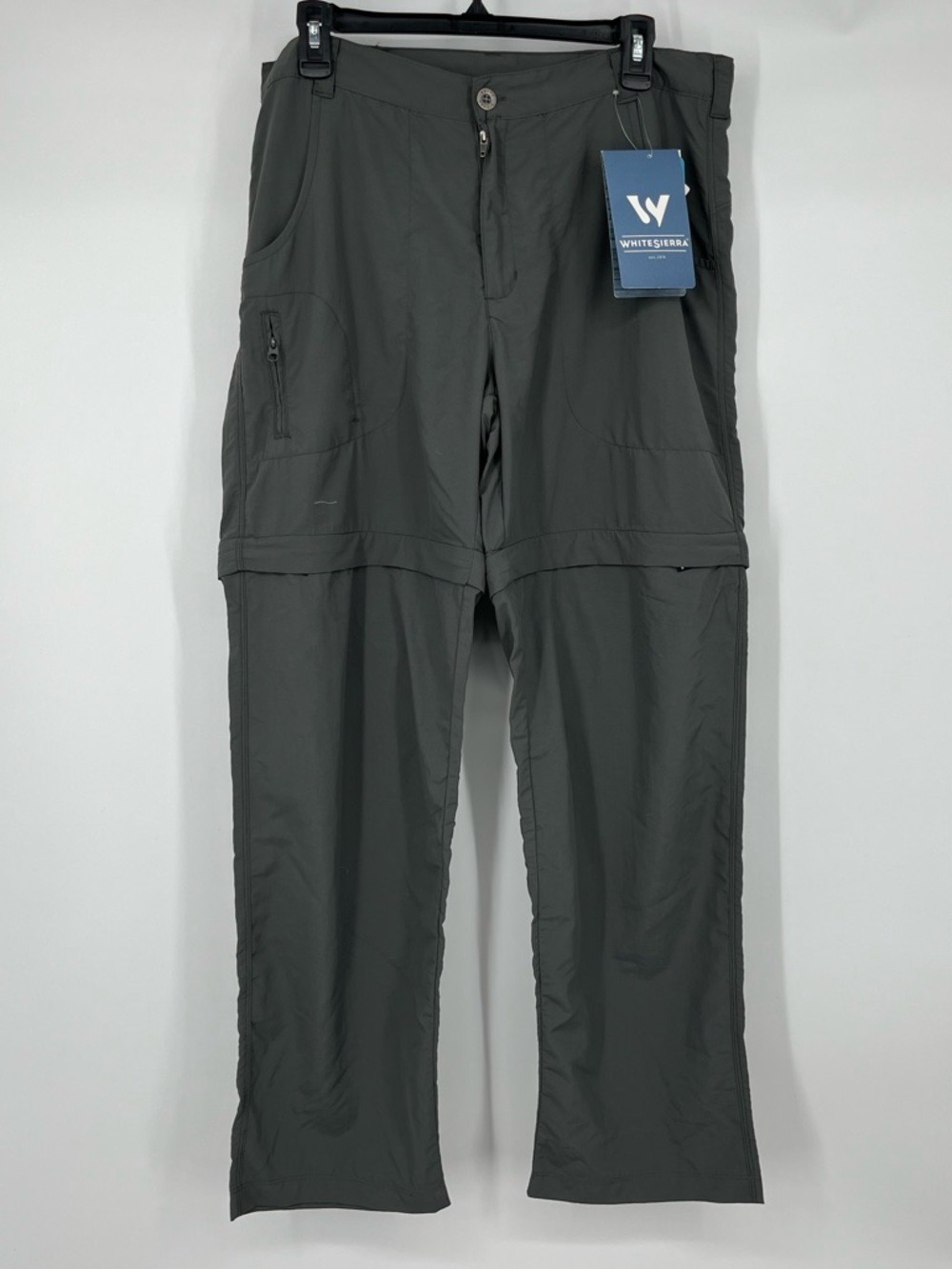 White Sierra Women's Convertible Cargo Pants - Gray